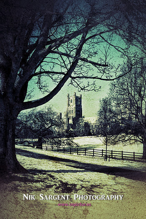 Ely Cathedral in Snow